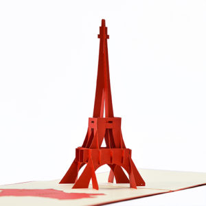 Eiffel Tower popup card