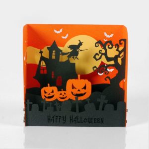 3D popup Halloween card