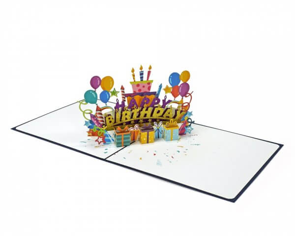 3D popup card for birthday