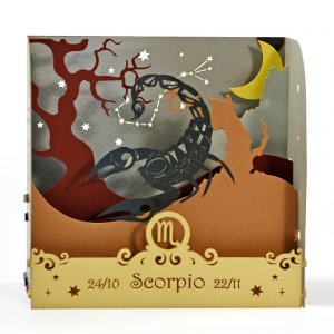 zodiac popup card