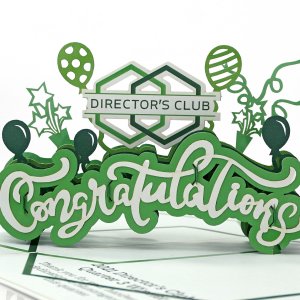 Congratulation 3D card