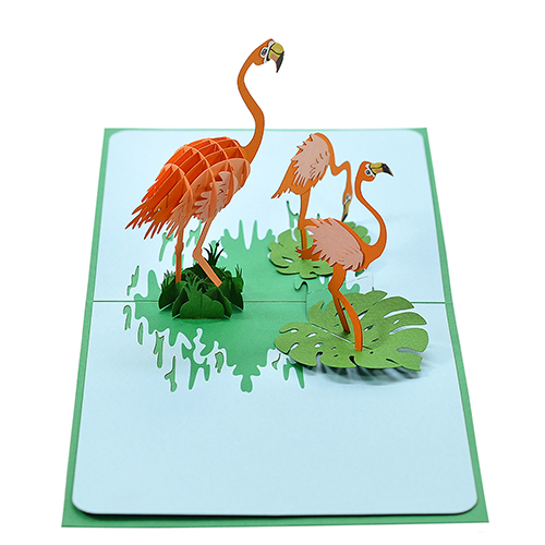 3D animal pop up card