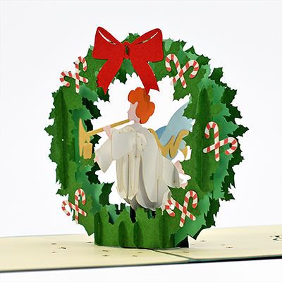 Advent wreath popup card