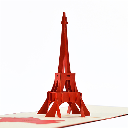 Eiffel Tower popup card