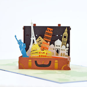 travel popup card