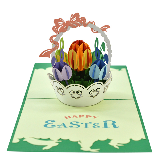 3D Easter pop up card