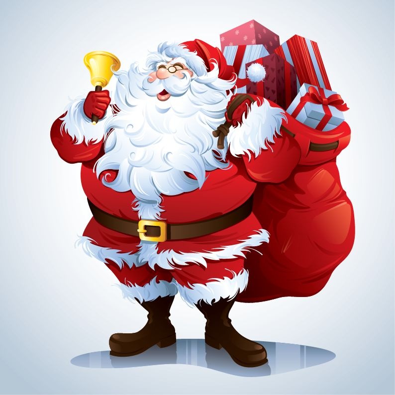 Santa claus popup