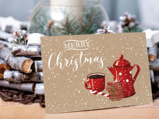 merry christmas popup card