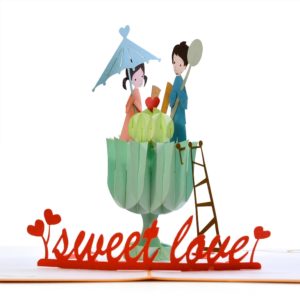 Sweet love popup card