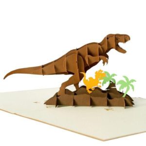 popup card dinosaurs