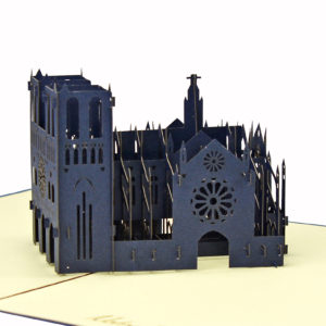 Notre-Dame de Paris 3D model popup card