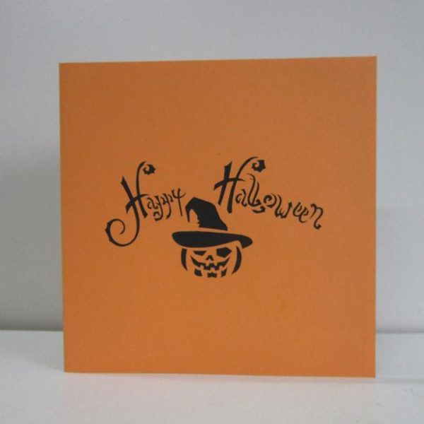 3D halloween card