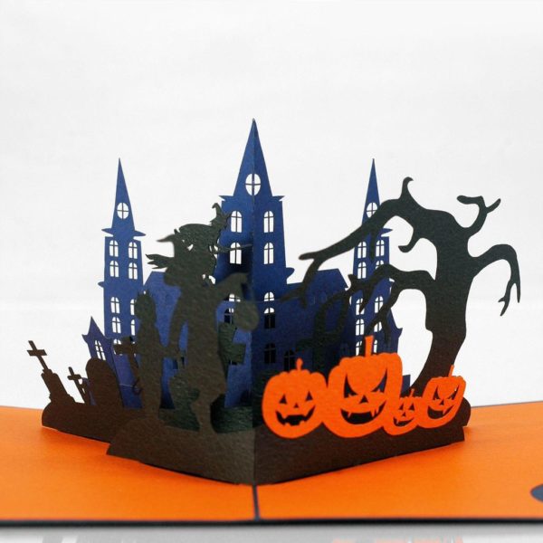 Halloween 3D popup card