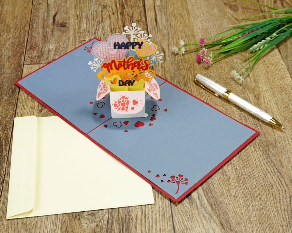 3D popup card for mother day