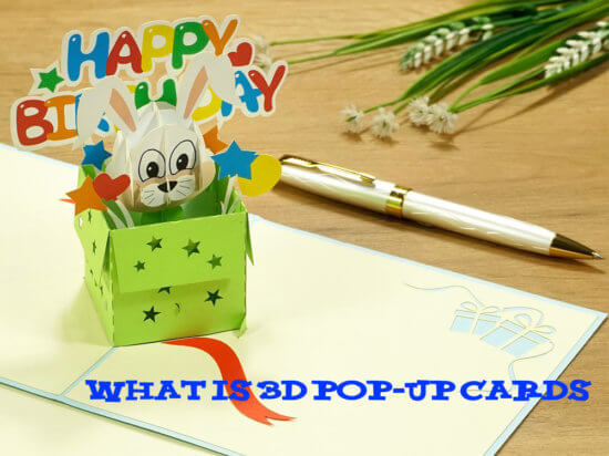 what is 3D pop up card