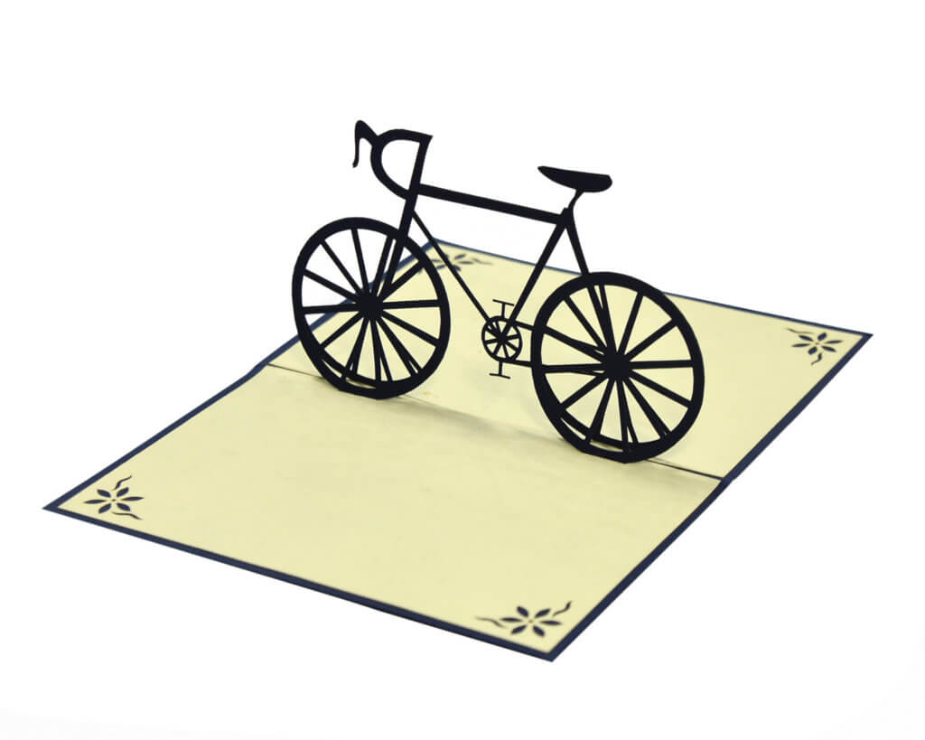 Bike-3D popup card