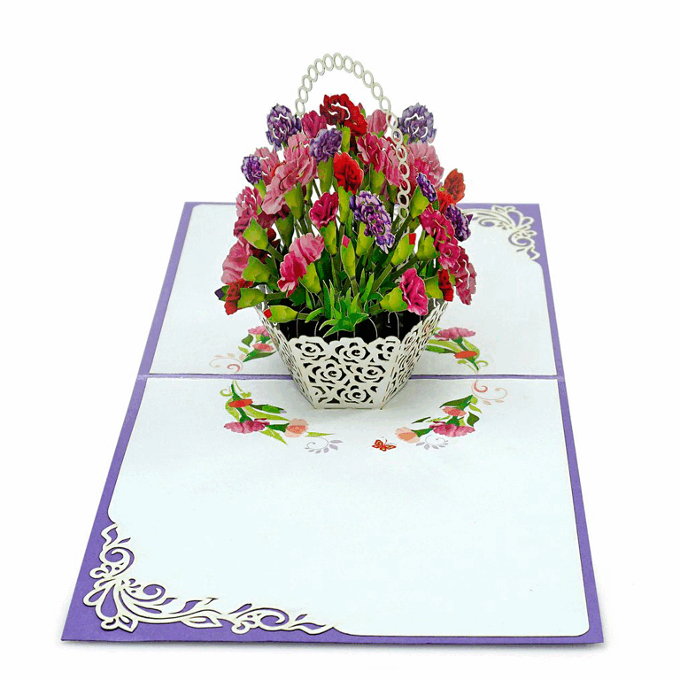 3D greeting popup card
