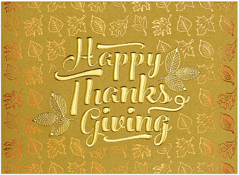 Thanksgiving 3D Card