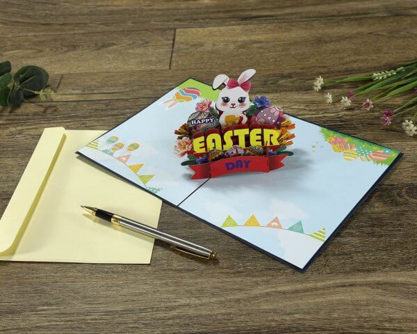 Easter day 3D Popup Card