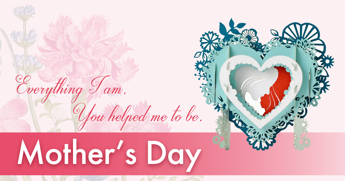 Mother's Day 3D card